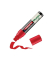Lackmarker EcoLine, 4-52-002, Stift, rot, 4-15mm Keilspitze