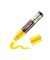 Lackmarker EcoLine, 4-52-005, Stift, gelb, 4-15mm Keilspitze