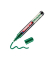 Lackmarker EcoLine, 4-50-004, Stift, gr&uuml;n, 2-3mm Rundspitze