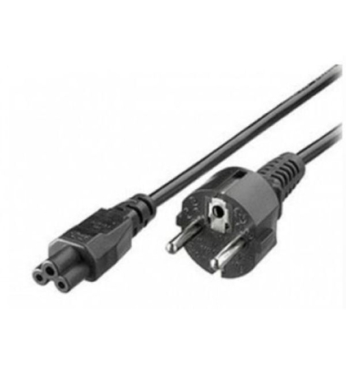 Mobii Stromkabel für Notebook schwarz dreiadrig Europa Mobii Stromkabel für Notebook schwarz dreiadrig Europa