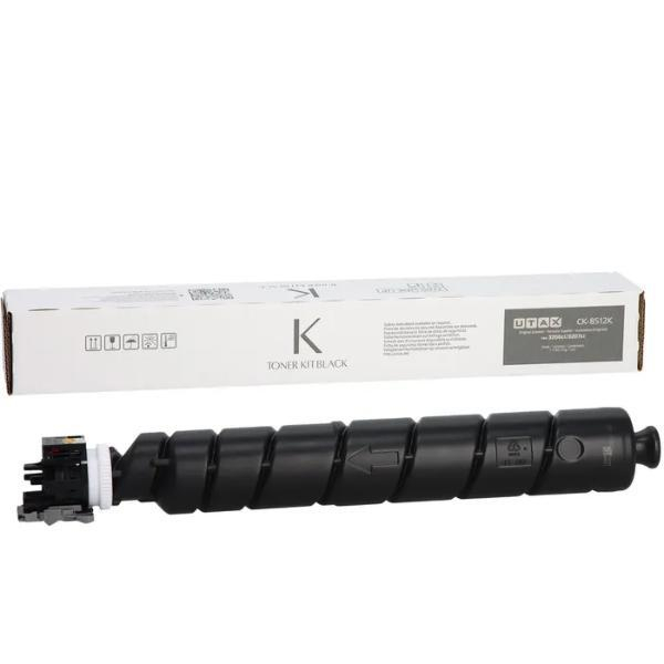 Utax Original 1T02RL0UT0 CK-8512 K, Premium Drucker-Kartusche, Schwarz 25.000Seiten