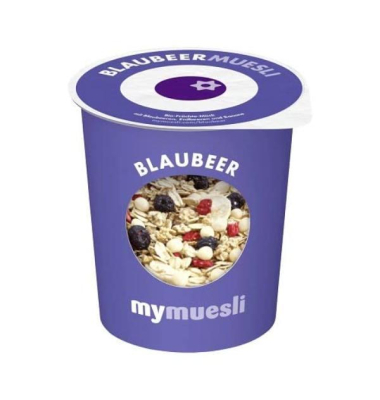 MyMüsli Bio Müsli 2GOBlueberry, 12 x 85g