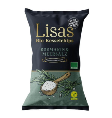 Bio-Kessel Chips Rosmarin+Meersalz, 50gr