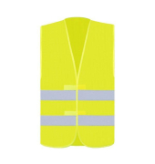 Warnweste, signal-gelb
