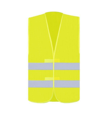 Warnweste, signal-gelb, Gr&ouml;&szlig;e XL