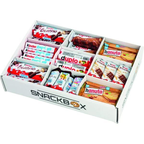 4262416320080 - Snackbox Ferrero-Edition Mixpaket 100 Artikel 7 verschiedene Snacks sortiert