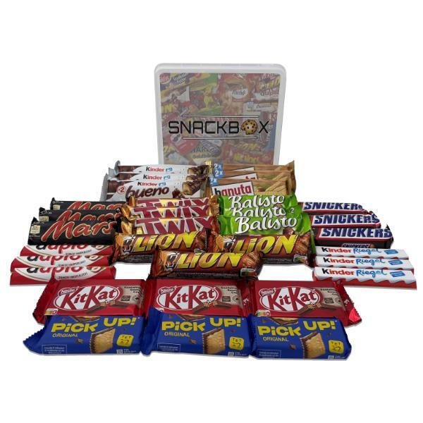 C&C Kissel Snackbox mit 33 Schokoriegeln - 11 verschiedene Sorten 4262416320134 C&C Kissel 33 Stück