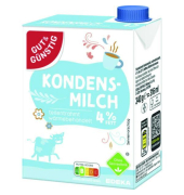 Kondensmilch 242563, 4% Fett, 340ml, im Tetrapack