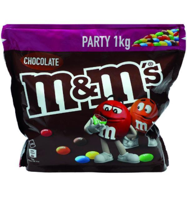 M&Ms Chocolate, 1 kg Beutel