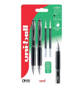 Kugelschreiber - Uni-ball - nachfüllbar - Strichstärke: 0,4mm - 2 Stück