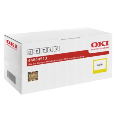 44844513 Toner, 10000 Seiten, gelb