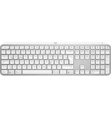 Logtitech Tastatur MX Keys S 920-011566 - Bluetooth - weiß