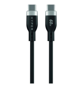 USB-C Silikonkabel 1.5m, schwarz