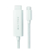 Adapter von USB-C auf HDMI-Kabel, 4K, weiß