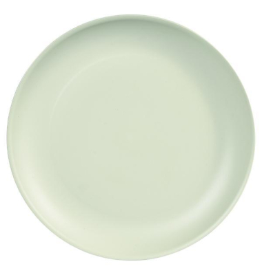 Wiederverwendbarer Teller, PP, 23,5cm Durchmesser, beige