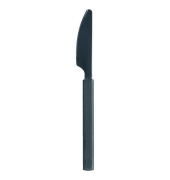 Wiederverwendbares Messer, PP, 19 cm, dunkelgrau