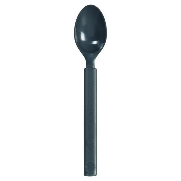 Duni Wiederverwendbarer Löffel, PP, 17 cm, dunkelgrau 7321012080297 Duni 100 Stück