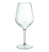 wiederverwendbares Weinglas 40 cl,  Transparent