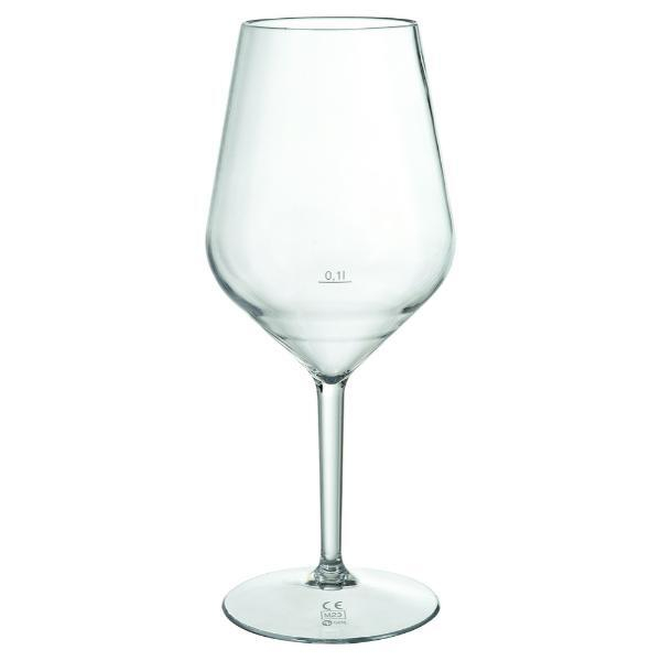Duni wiederverwendbares Weinglas 40 cl,  Transparent 7321032080390 Duni 6 Stück