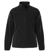 1498 Damen Fleecejacke FLE, schwarz, Größe: XL