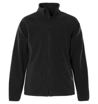 1498 Damen Fleecejacke FLE, schwarz, Größe: XL