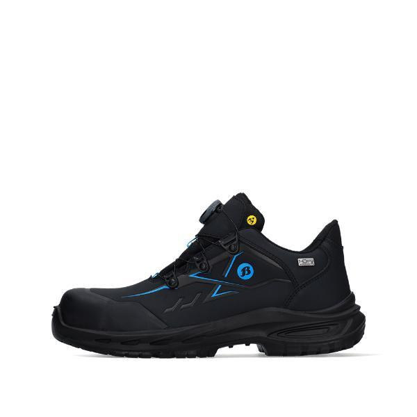 8712843718685 - Sicherheitshalbschuhe Fayvr Powder S7S ESD Unisex schwarz blau Weite W-XW Größe 46 8712843718685 Bata