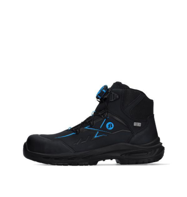 Sicherheitsschuhe, S7S, ESD, Unisex, schwarz/blau, Größe 38