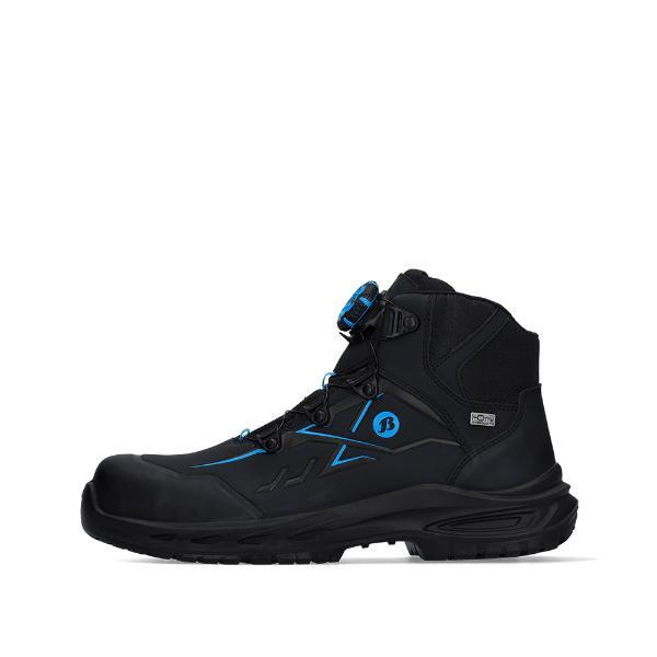 Bata Sicherheitsschuhe Stone, S7S, ESD, Unisex, schwarz/blau, Weite W, Größe 42 8712843718890 Bata