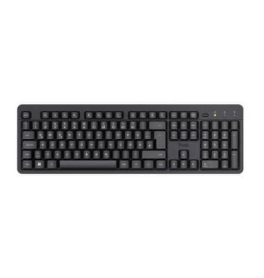 25014 Ody II Tastatur, Kabellos, Schwarz