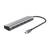 25136 Halyx 5-Port USB-C Hub, silber
