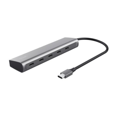 25136 Halyx 5-Port USB-C Hub, silber 25136 Halyx 5-Port USB-C Hub, silber