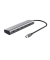 25136 Halyx 5-Port USB-C Hub, silber