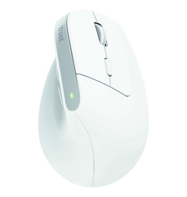 25399 Bayo+ Ergonomische Kabellose Maus, weiß