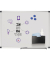 Whiteboard Unite, 7-108135, 60x45cm, lackiert, Aluminiumrahmen