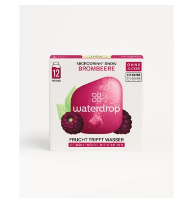 Microdrink Brombeere, 6 Packungen je 12 Portionen
