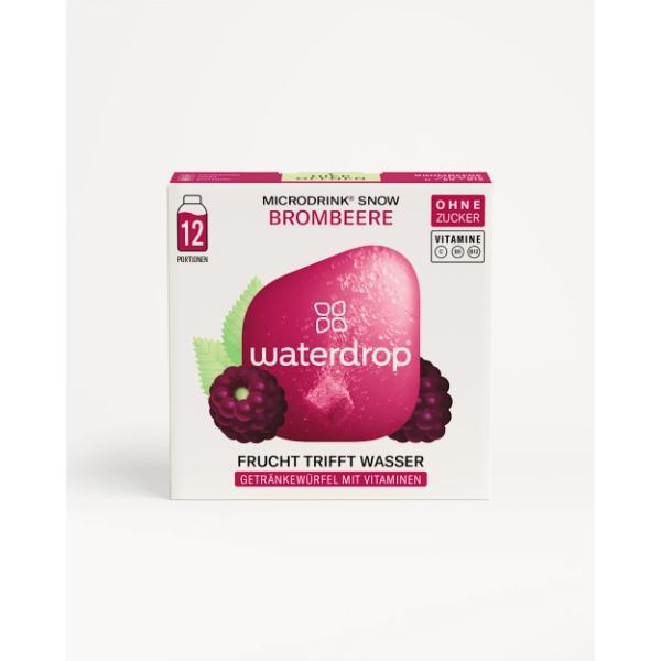 Waterdrop Microdrink Brombeere, 6 Packungen je 12 Portionen 9120134221995 Waterdrop 72 Stück
