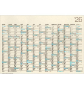 Plakatkalender K13TF, 
