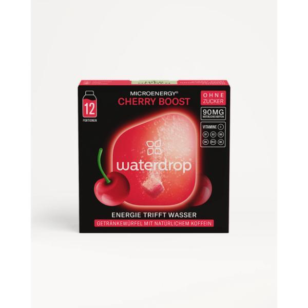Waterdrop Microenergy Cherry Boost, 6 Packungen je 12 Portionen 9120134227560 Waterdrop 72 Stück