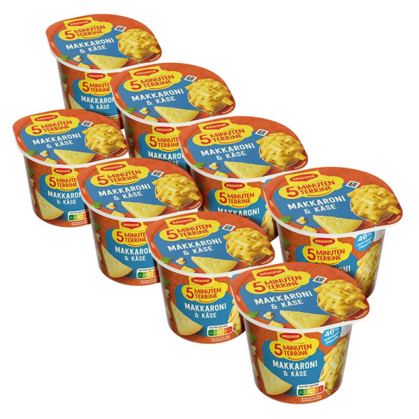 7613287129758 - 5 Minuten Terrine Makkaroni & Käse Fertiggericht 630 g 7613287129758 504 Gramm 7613287129758 - 5 Minuten Terrine Makkaroni & Käse Fertiggericht 630 g 7613287129758 504 Gramm