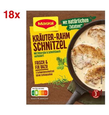 Kräuter-Rahm Schnitzel Soße 36,0 g