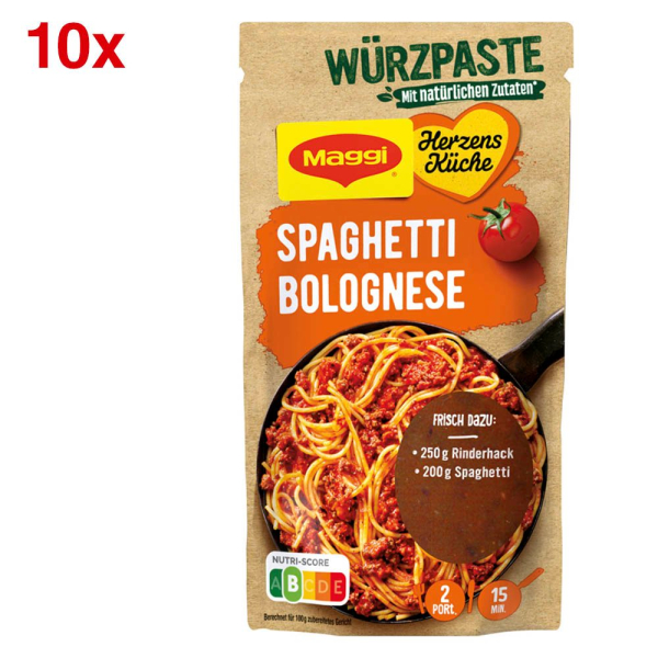 7613287698025 - Würzpaste Spaghetti Bolognese 2 Portionen 7613287698025 850 Gramm 7613287698025 - Würzpaste Spaghetti Bolognese 2 Portionen 7613287698025 850 Gramm