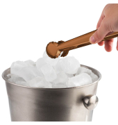 Eiswürfelzange Edelstahl