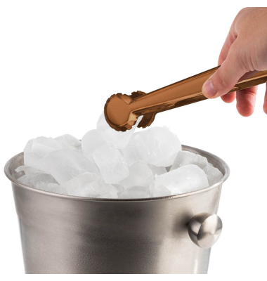 Eiswürfelzange Edelstahl