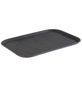 Tablett Noslide schwarz rechteckig 53,0 x 36,5 cm