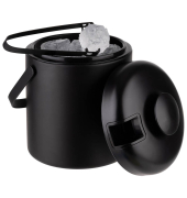 Eiswürfelbehälter Polar schwarz,