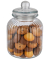 Vorratsglas transparent Cookiego