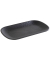 Tablett Nero GN 14 schwarz länglich 26,5 cm