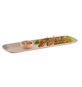 Tablett Nero GN 24 beige rechteckig 53,0 x 16,2 cm