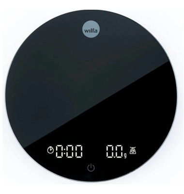 Küchenwaage KS1B-T2 schwarz für max. 2,0 kg
