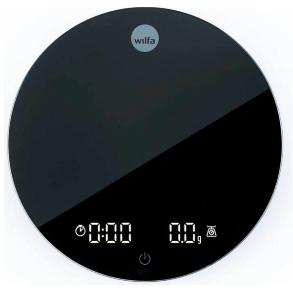 7044876059284 - Küchenwaage KS1B-T2 schwarz für max 20 kg 7044876059284 WILFA 7044876059284 - Küchenwaage KS1B-T2 schwarz für max 20 kg 7044876059284 WILFA